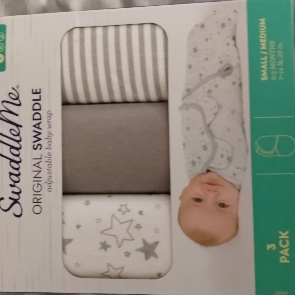 3 pack Swaddles